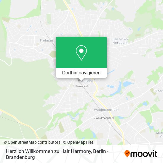 Herzlich Willkommen zu Hair Harmony Karte