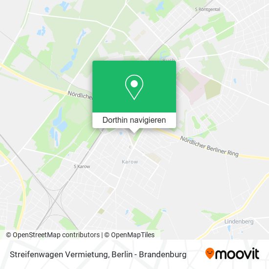 Streifenwagen Vermietung Karte