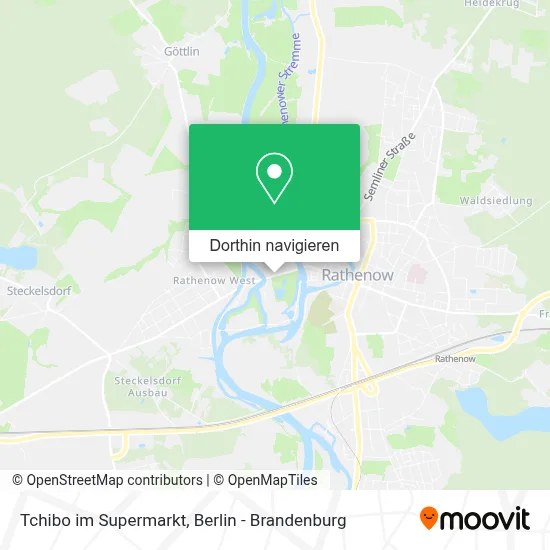 Tchibo im Supermarkt Karte