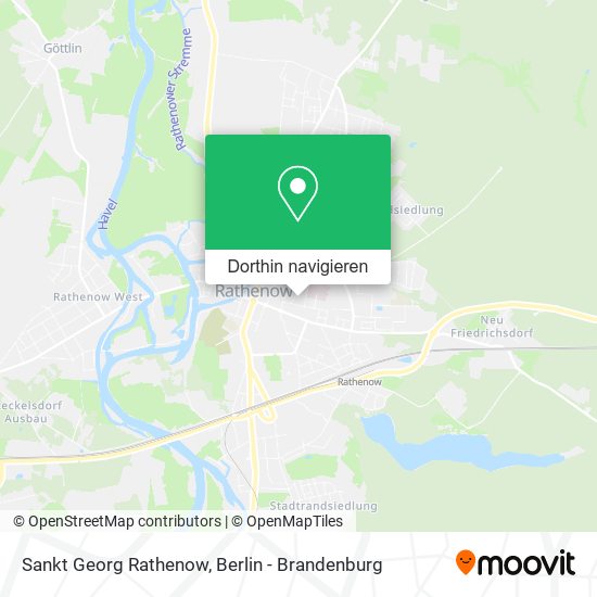 Sankt Georg Rathenow Karte