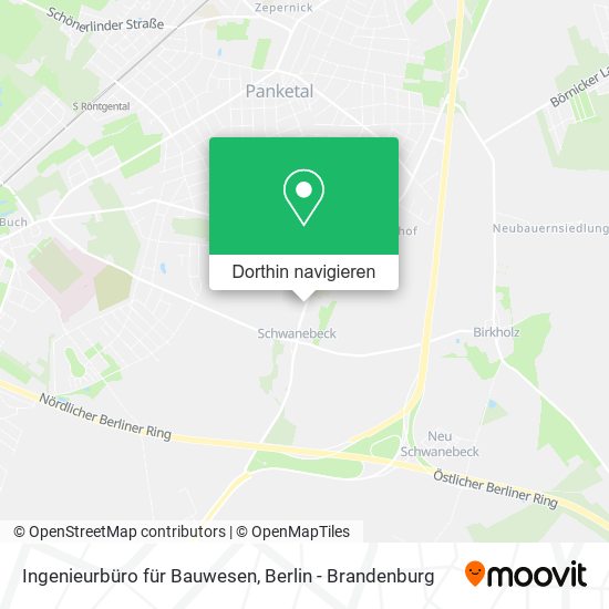 Ingenieurbüro für Bauwesen Karte