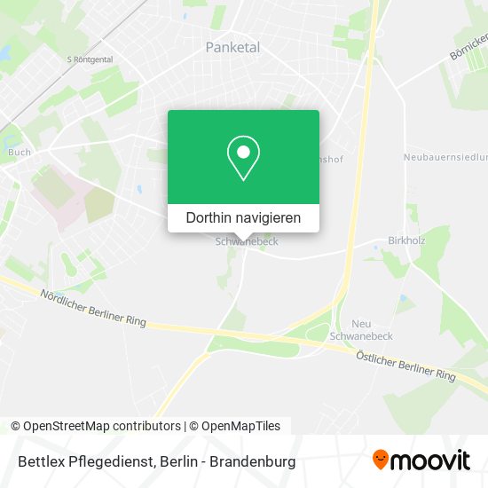Bettlex Pflegedienst Karte