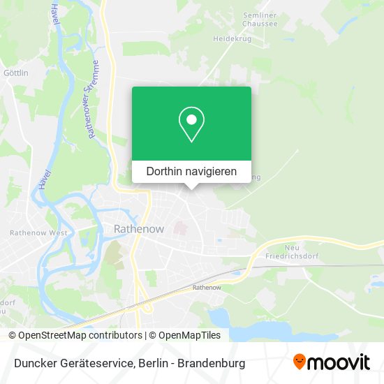 Duncker Geräteservice Karte