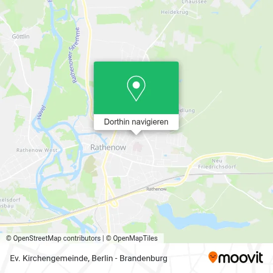 Ev. Kirchengemeinde Karte