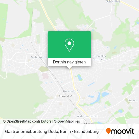 Gastronomieberatung Duda Karte
