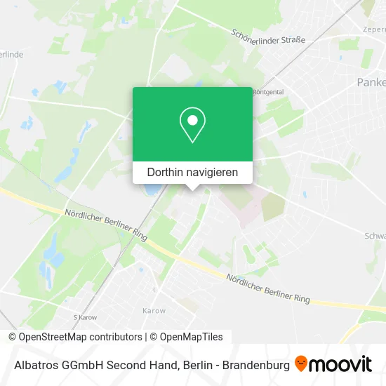 Albatros GGmbH Second Hand Karte