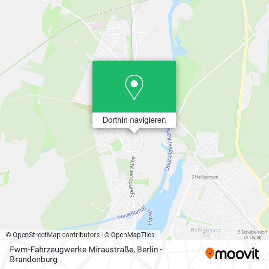 Fwm-Fahrzeugwerke Miraustraße Karte