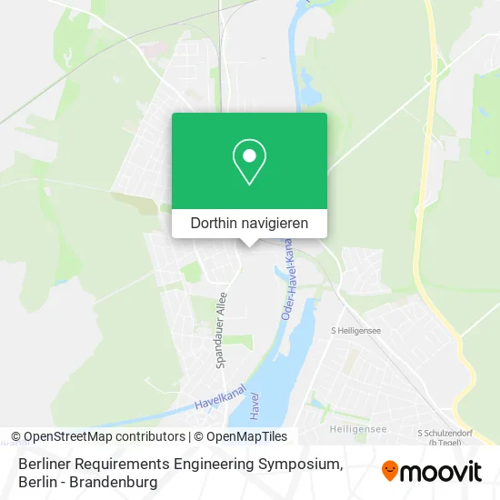 Berliner Requirements Engineering Symposium Karte