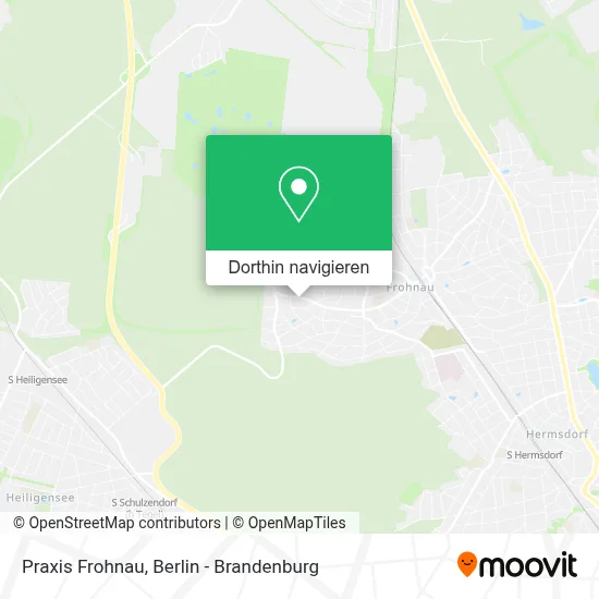 Praxis Frohnau Karte