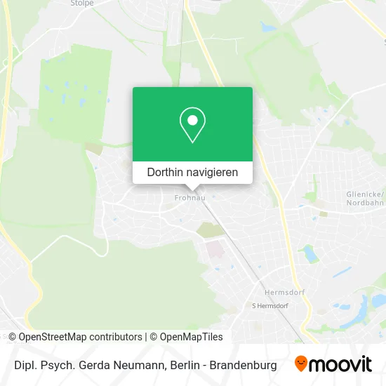 Dipl. Psych. Gerda Neumann Karte