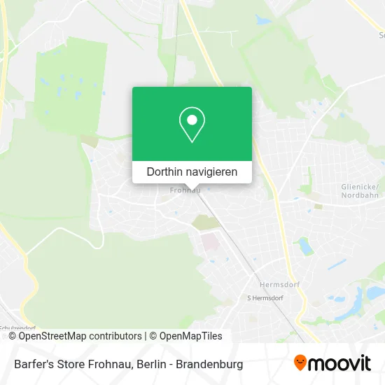 Barfer's Store Frohnau Karte