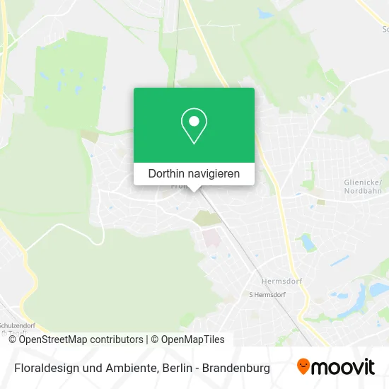 Floraldesign und Ambiente Karte