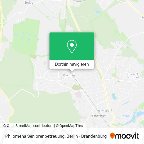 Philomena Seniorenbetreuung Karte