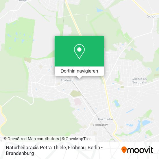 Naturheilpraxis Petra Thiele, Frohnau Karte