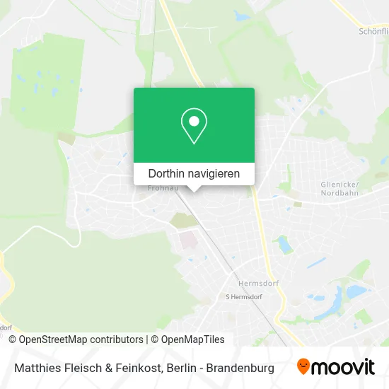 Matthies Fleisch & Feinkost Karte