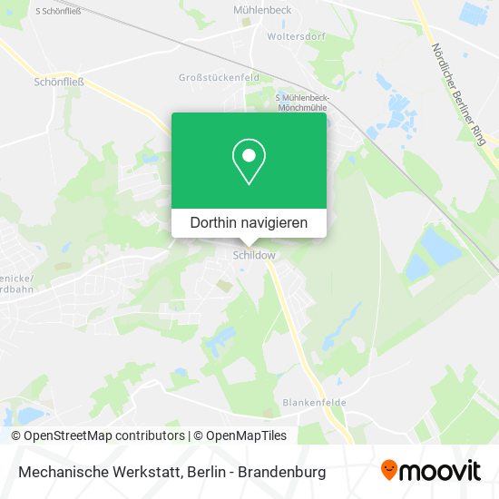Mechanische Werkstatt Karte