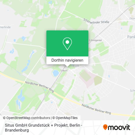 Situs GmbH Grundstück + Projekt Karte