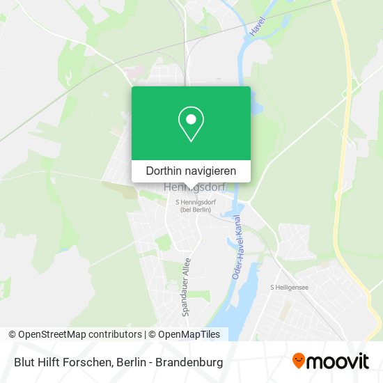 Blut Hilft Forschen Karte