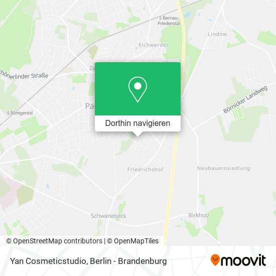 Yan Cosmeticstudio Karte