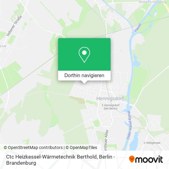 Ctc Heizkessel-Wärmetechnik Berthold Karte