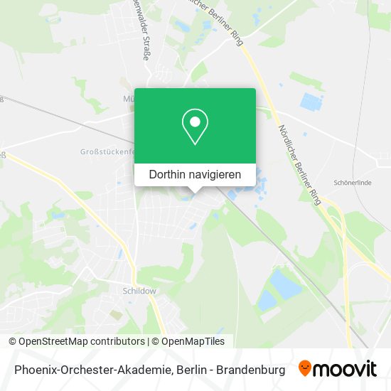 Phoenix-Orchester-Akademie Karte