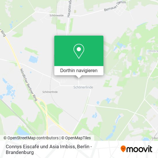 Connys Eiscafé und Asia Imbiss Karte