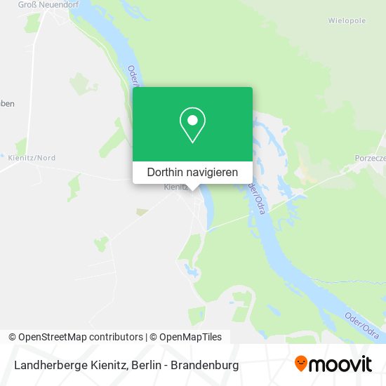 Landherberge Kienitz Karte