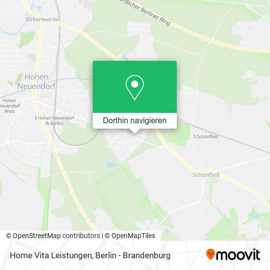 Home Vita Leistungen Karte