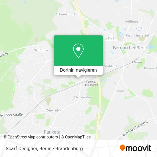 Scarf Designer Karte