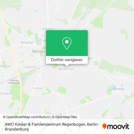 AWO Kinder-& Famlienzentrum Regenbogen Karte