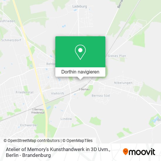 Atelier of Memory's Kunsthandwerk in 3D Uvm. Karte