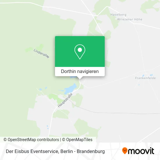 Der Eisbus Eventservice Karte