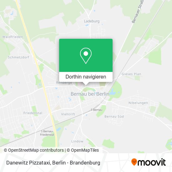 Danewitz Pizzataxi Karte