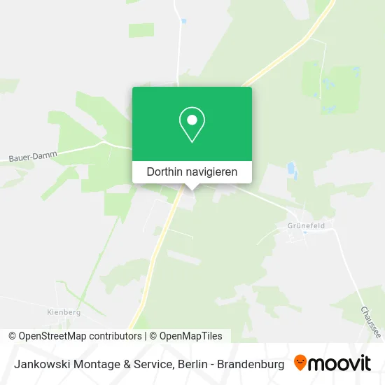 Jankowski Montage & Service Karte