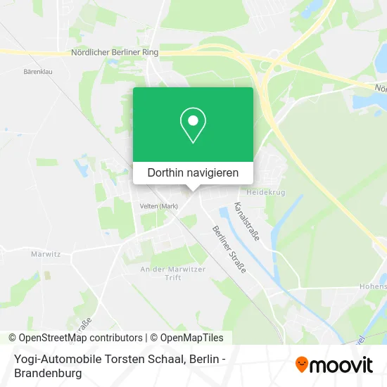 Yogi-Automobile Torsten Schaal Karte