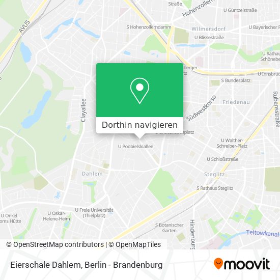 Eierschale Dahlem Karte