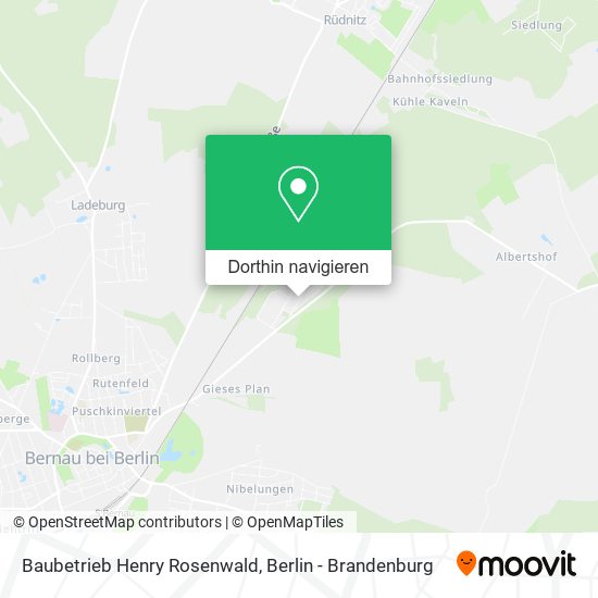 Baubetrieb Henry Rosenwald Karte