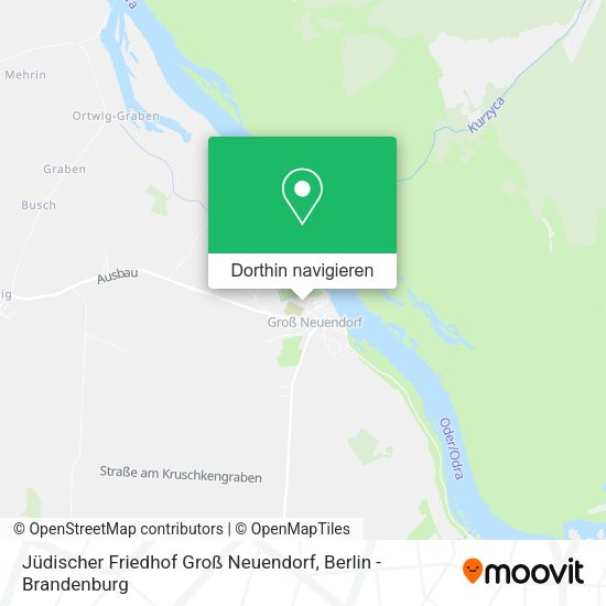 Jüdischer Friedhof Groß Neuendorf Karte