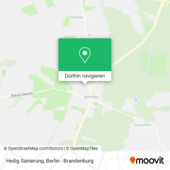 Heilig Sanierung Karte