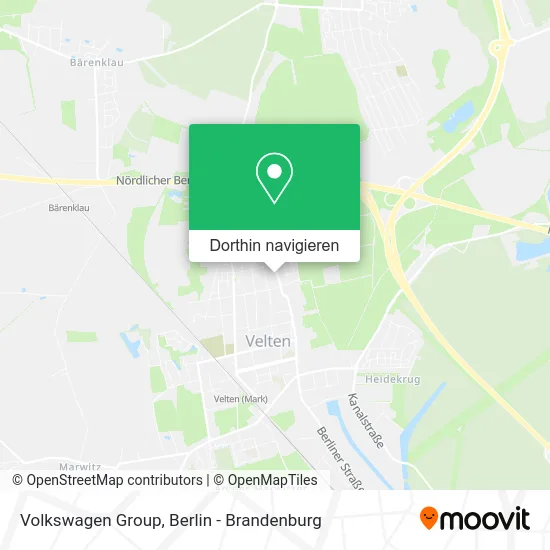 Volkswagen Group Karte