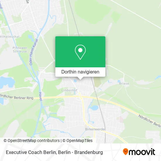 Executive Coach Berlin Karte