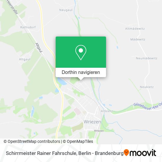 Schirrmeister Rainer Fahrschule Karte
