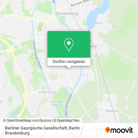 Berliner Georgische Gesellschaft Karte