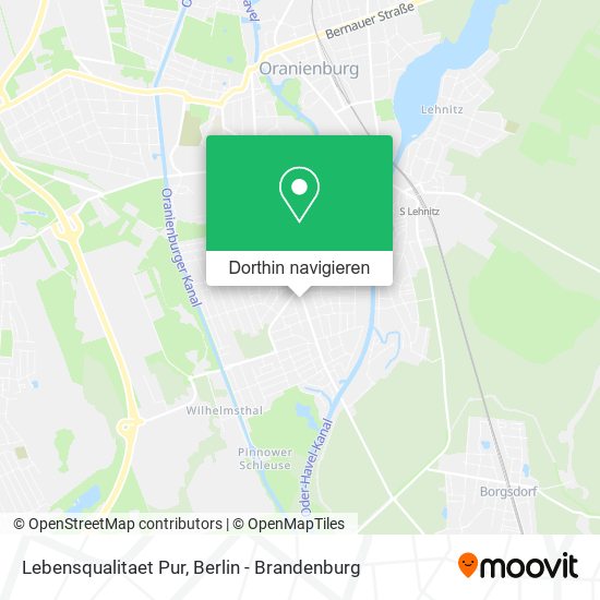 Lebensqualitaet Pur Karte