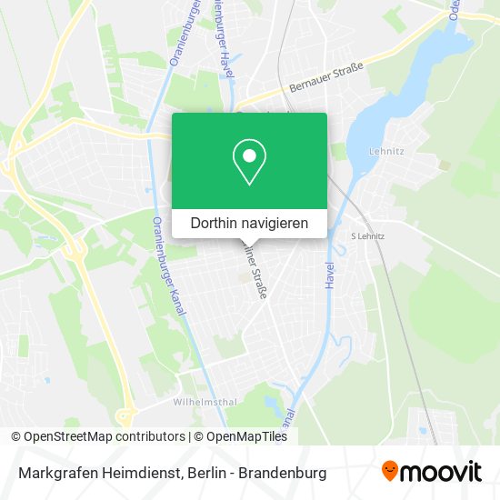 Markgrafen Heimdienst Karte