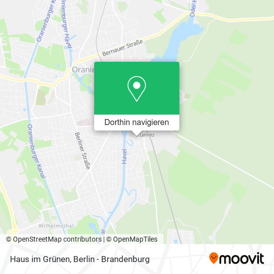 Haus im Grünen Karte