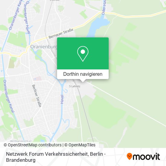 Netzwerk Forum Verkehrssicherheit Karte