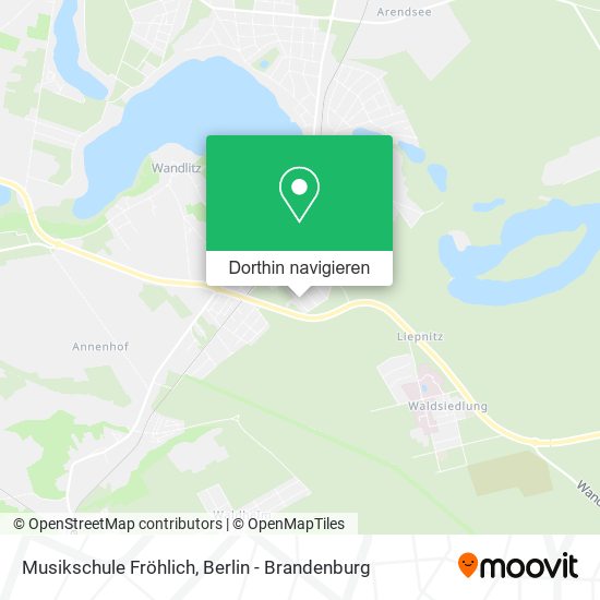 Musikschule Fröhlich Karte