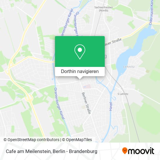 Cafe am Meilenstein Karte