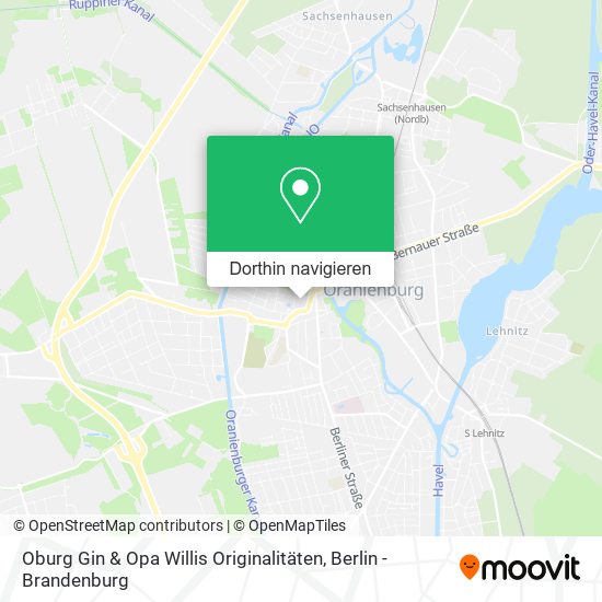 Oburg Gin & Opa Willis Originalitäten Karte